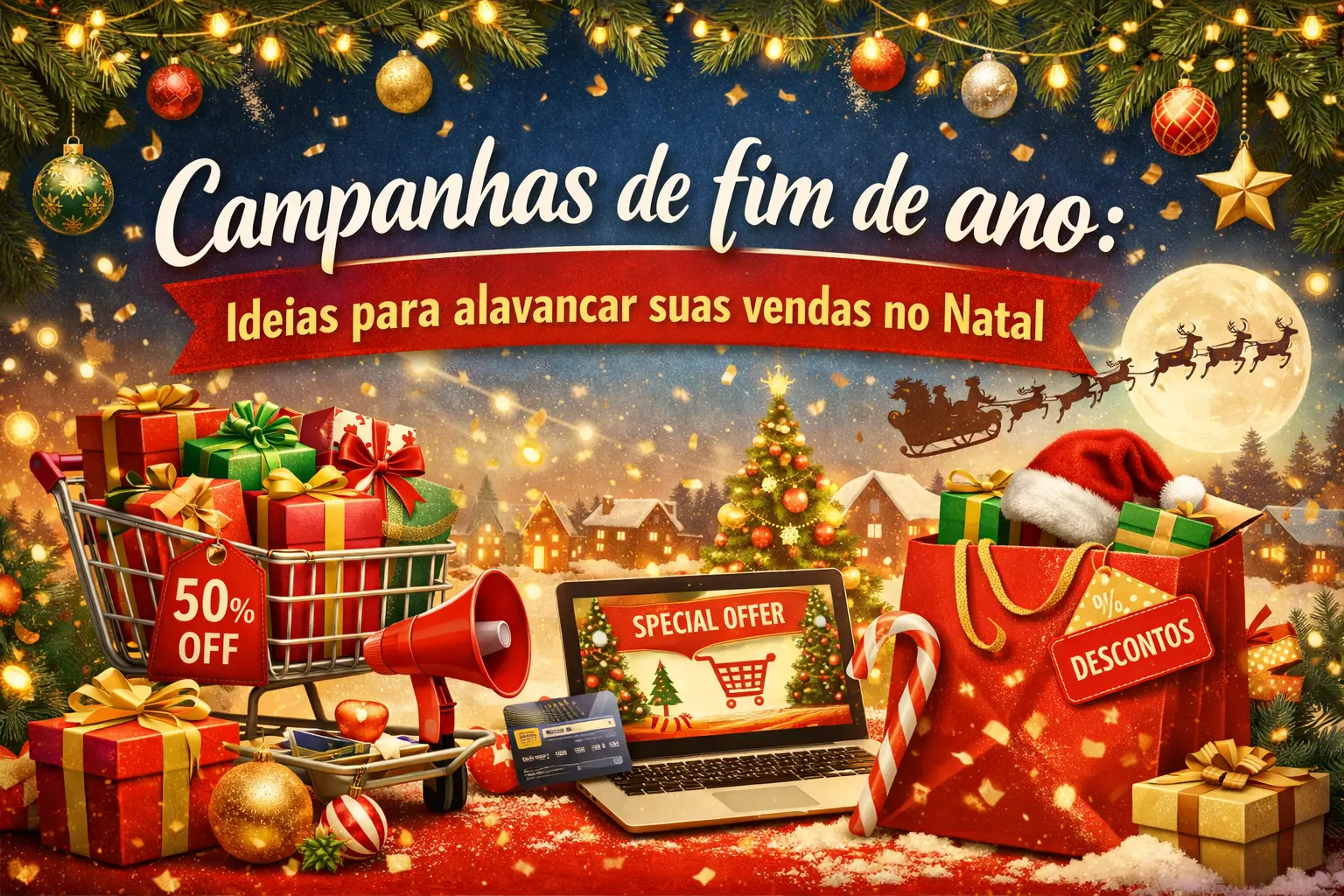 campanha de marketing natal